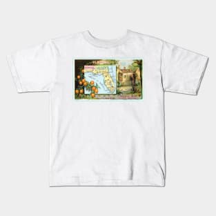 1889 The State of Florida Kids T-Shirt